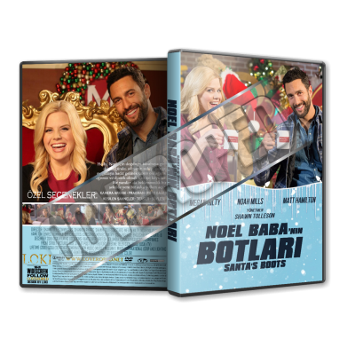Noel Baba’nın Botları - Santa's Boots - 2018 Türkçe Dvd cover Tasarımı